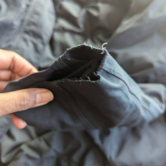 The North Face HyVent Hooded Parka Down Puffer Winter jacket Black Womens Size S - Picture 16 of 16